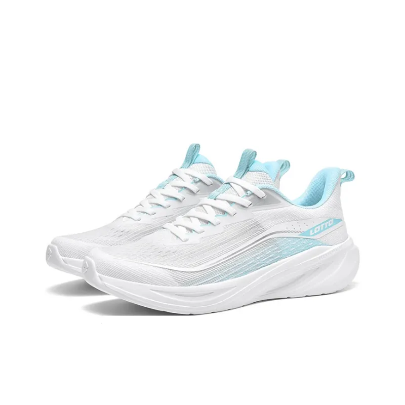 LOTTO Low Top Running Shoes Men's White Blue-1