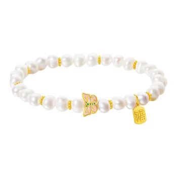 Lao Feng Xiang Pearl Bracelets Women's