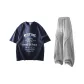 Navy Blue+Heather Gray[Pants]