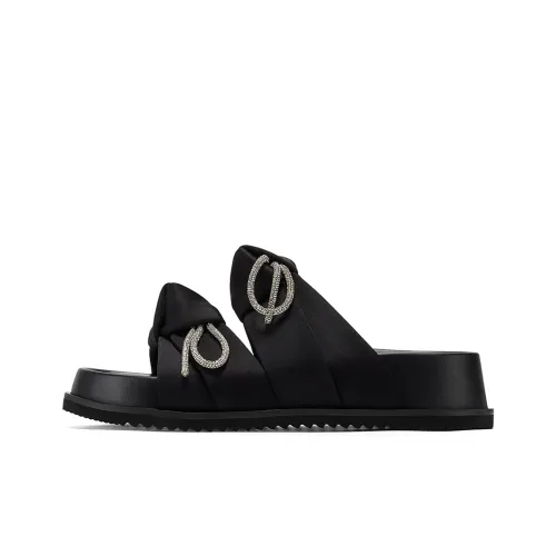 GG CC Slip Resistant Rhinestone Slide Slippers Women's