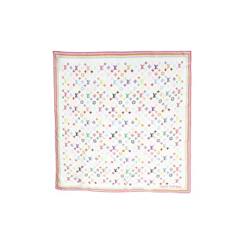 LOUIS VUITTON X Takashi Murakami Monogram Multicolor Square 90