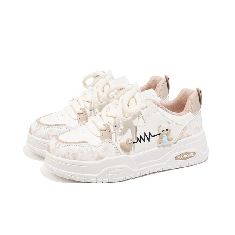 Gai Renpu Slip Resistant, Abrasion Resistant, Breathable Low Top Skateboard Shoes Women's-2