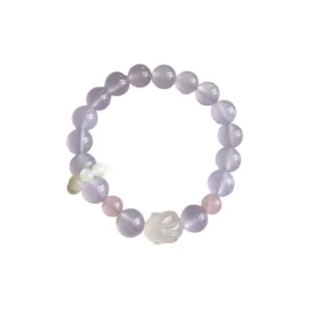 VIVIWELL Chalcedony Bracelets Women's