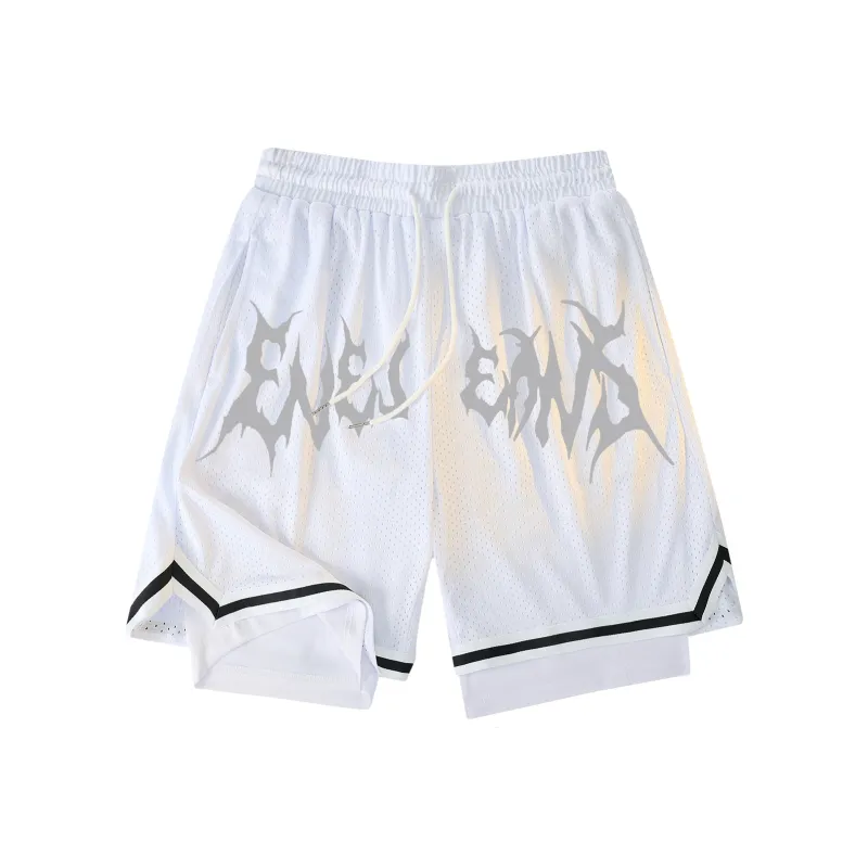 Yiwen Basketball Shorts Unisex-5