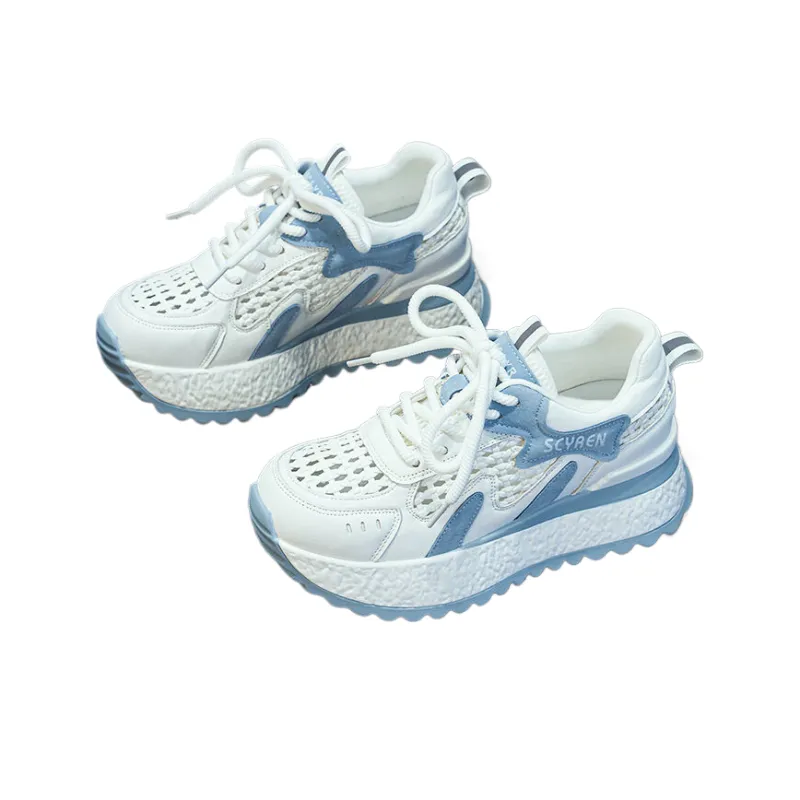 The Mystery Of Glamour Breathable Height Increase Low Top Casual Shoes Women's-7