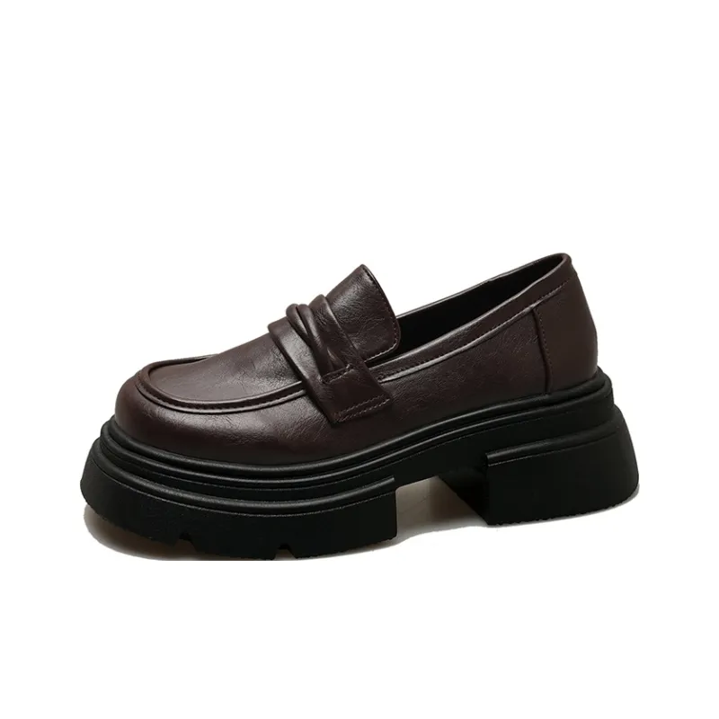 Medd Loafers Women's Gloss Black/Matte Black/Beige/Dark Brown-10