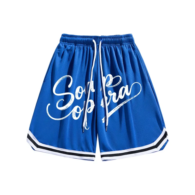 SOAP OPERA Basketball Shorts Unisex-20
