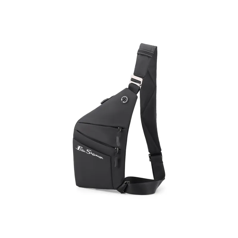 BEN SHERMAN Nylon Sling Bag Men's Multicolor-5