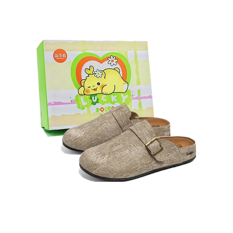 Budding Bear Quiet Odor Resistant Abrasion Resistant Slip Resistant Closed Toe Slippers Men's-11