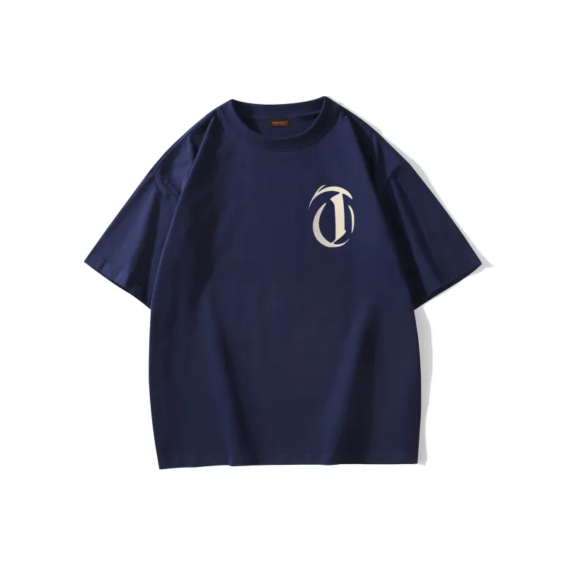 TONYKRZ T Shirt Unisex Navy Blue-0