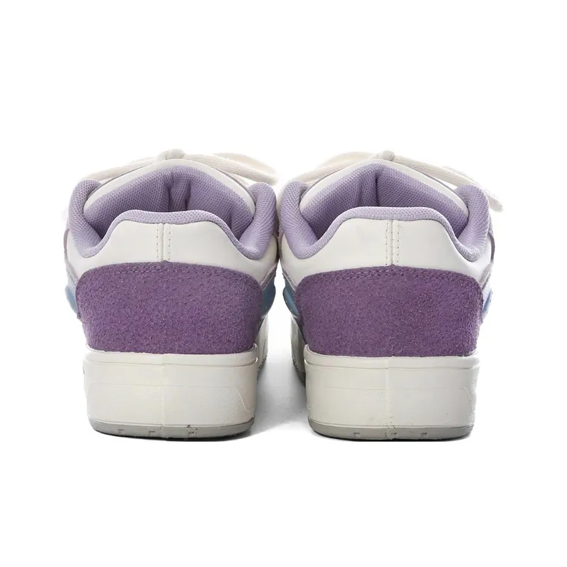 The New Age Family Low Top Skateboard Shoes Women's Purple-3
