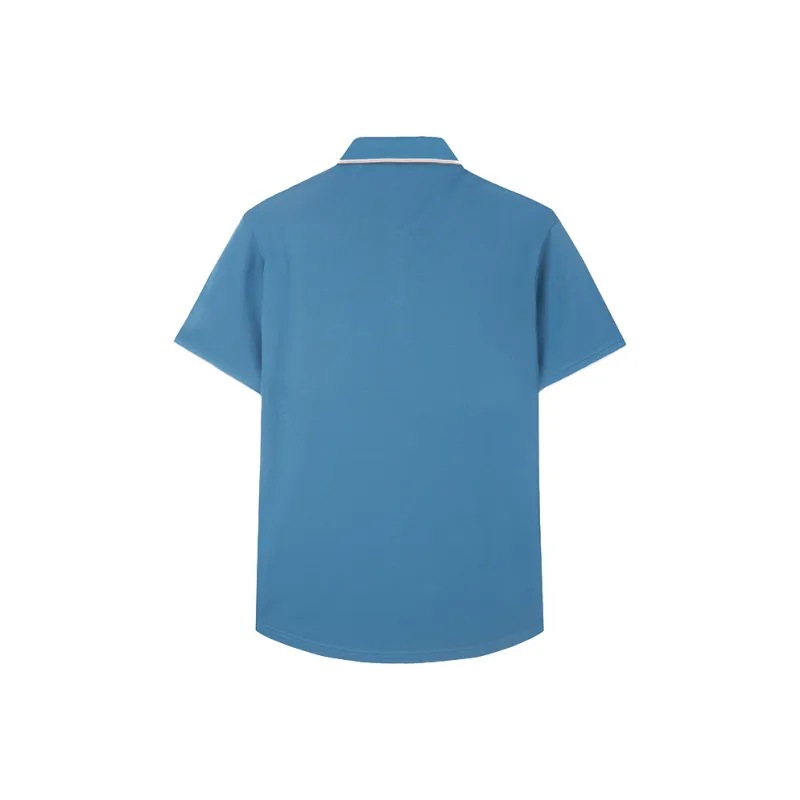 ARTSDON Polo Shirts Men Lake Blue-1