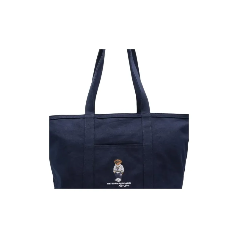 Polo Ralph Lauren Polo Bear Canvas Tote Bag-3