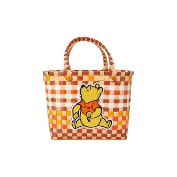 Disney Polyester Tote Bag, Shopping Bag, Handbag Women's Orange