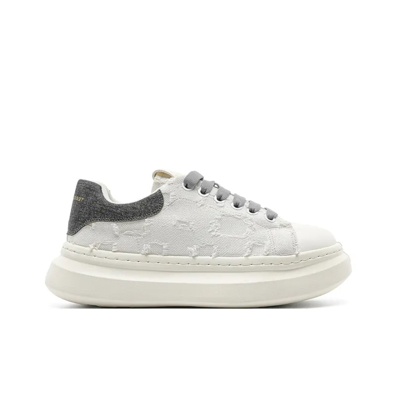 OUBT Slip Resistant, Breathable, Height Increasing Low Top Casual Shoes Men's-1