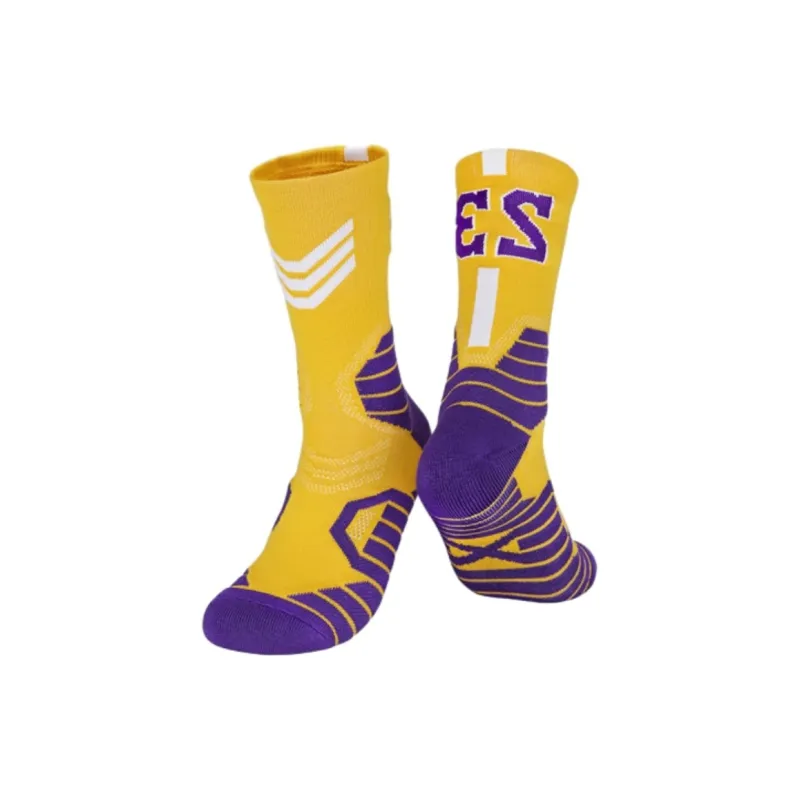 Gentle Welcome Basketball Socks Unisex 1 Pack-6