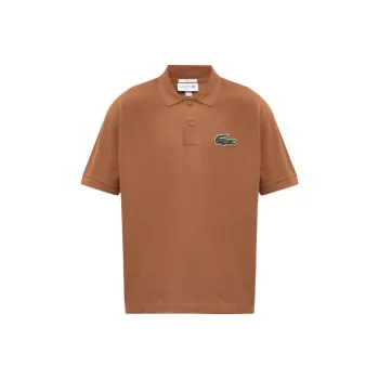 LACOSTE Polo Shirts Unisex Brown
