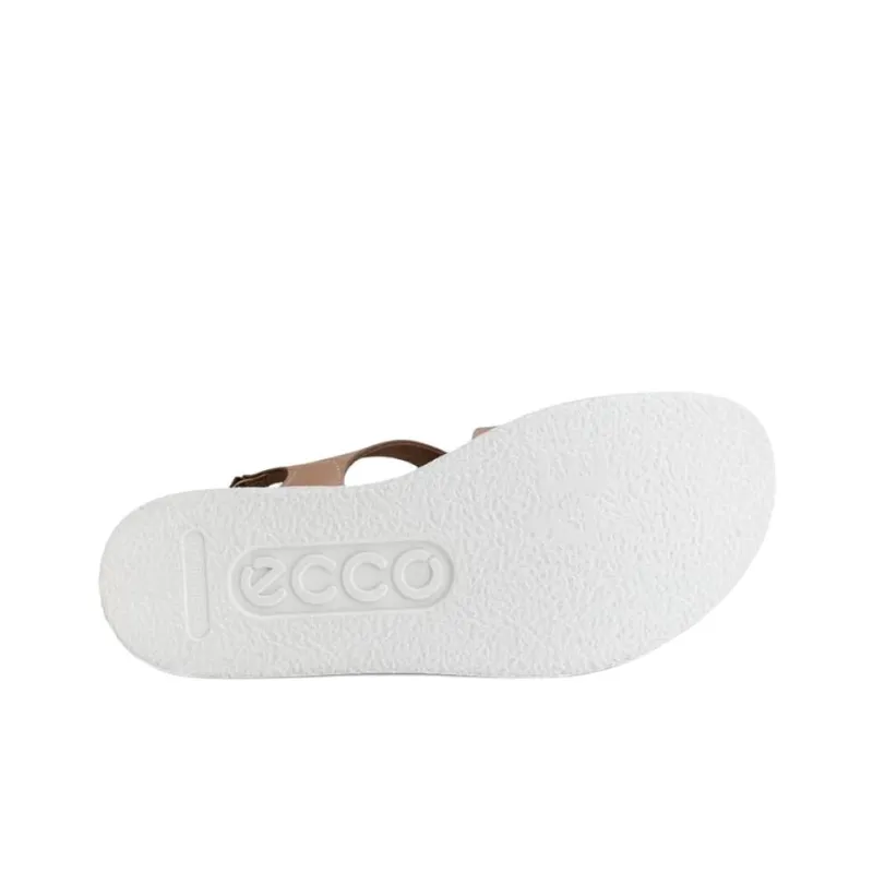 Ecco Flowt One Strap Sandals Women's Brown-3