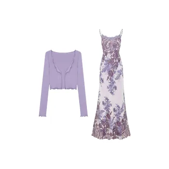 Mu Xiao Xin Two Piece Skirt Sets Women's