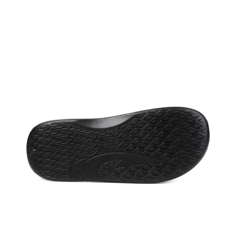 SAIQI EVA Slide Slippers Men's All Black-4