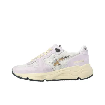 Golden Goose Running Sole Low Top Casual Shoes Women's Light Purple