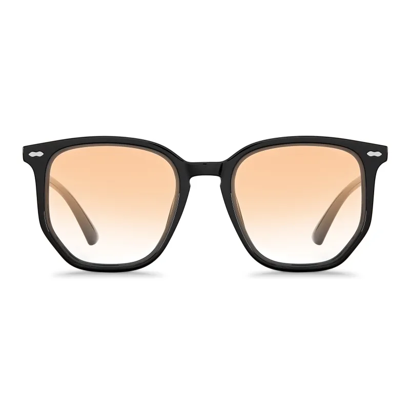 ENFANTIN TR/Memory Plastic Irregular Shape Sunglasses Unisex-0