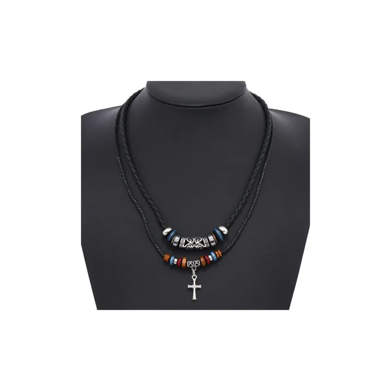 CHRROTA Leather Necklaces Unisex-4