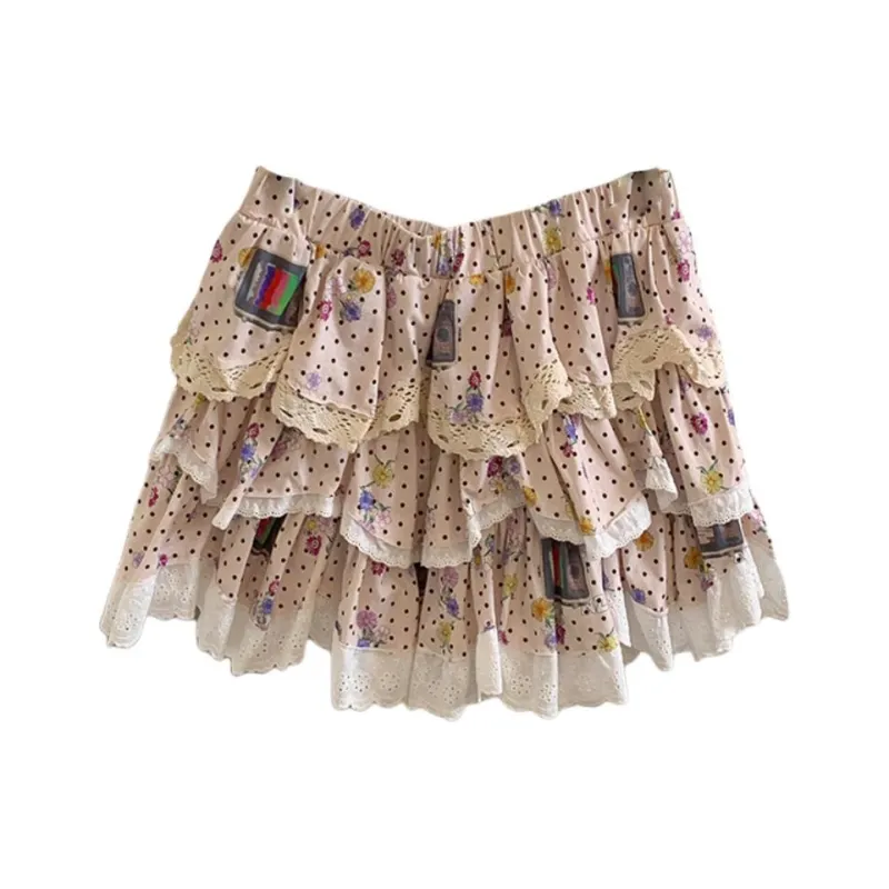 ABCMININ Casual Short Skirts Women's-0