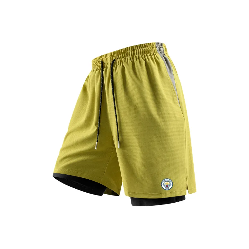 Manchester City F.C. Basketball Shorts Unisex-4