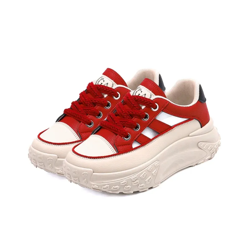 Gai Renpu Women's Casual Shoes Low Heel Women's-3