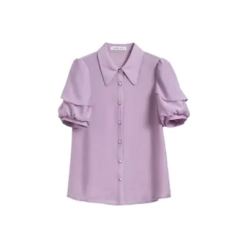 Mambe Shirts Women's Pink Purple