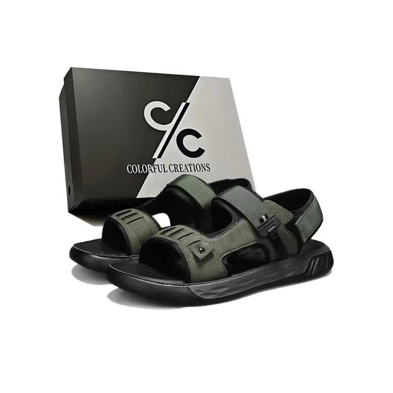 Colorful Creations Beach Sandals Men's-5