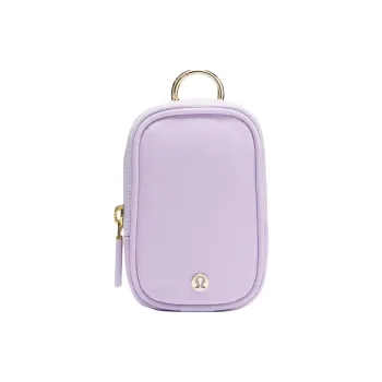 Lululemon Recycled Nylon Coin Purse Unisex Purple