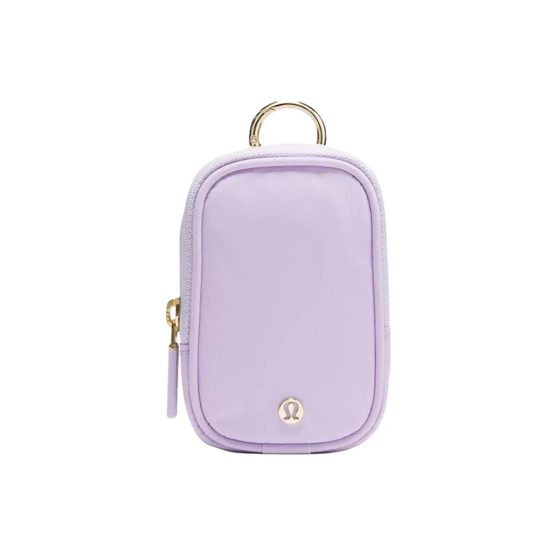 Lululemon Recycled Nylon Coin Purse Unisex Purple-0