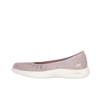 Skechers On The GO Fle Low Top Casual Shoes Women's Fuchsia