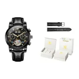 Black Leather All Black[Luxury Box Included]