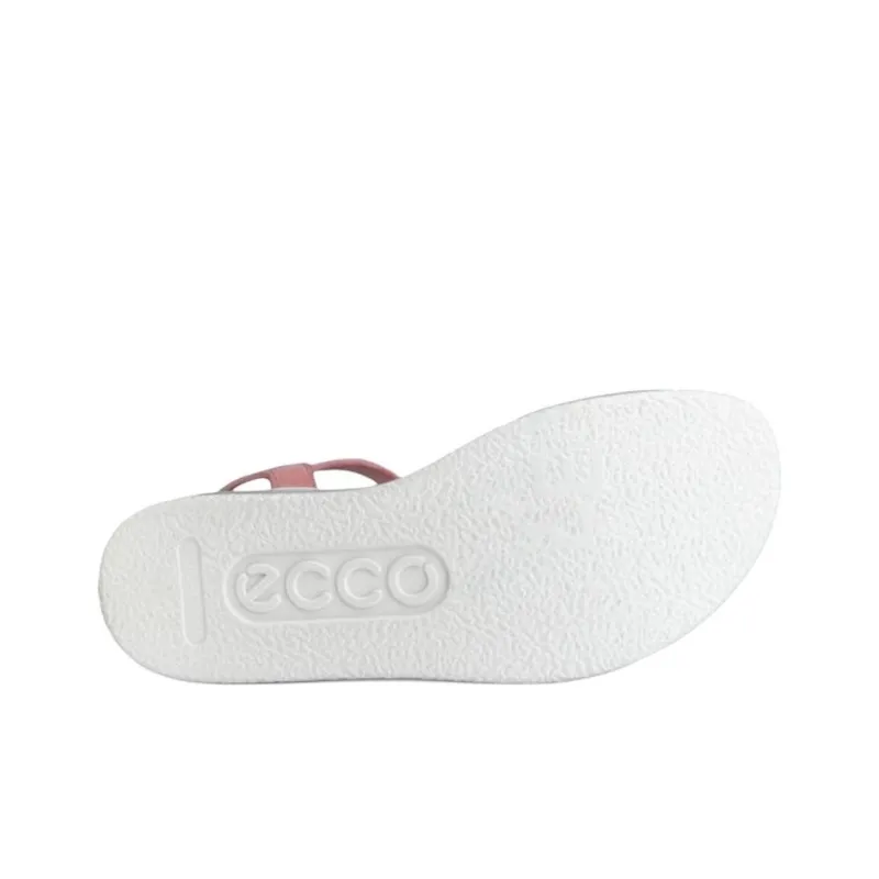Ecco Flowt One Strap Sandals Women's Pink-3