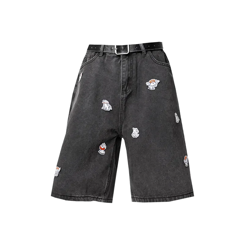 KAIPAINEN Denim Shorts Men-0