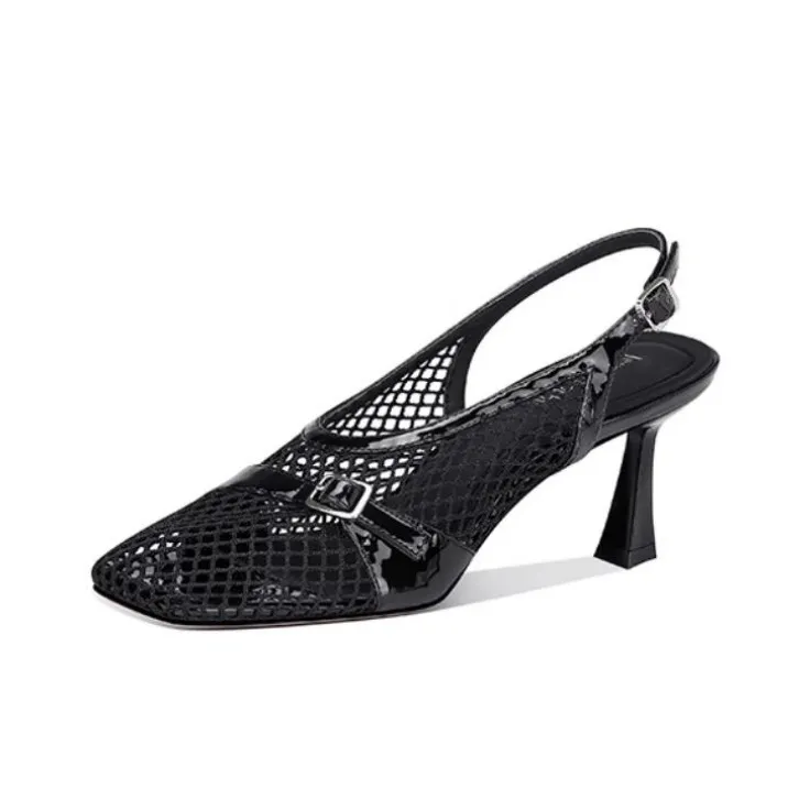 JESSICA SOPHIA Slim Heel High Heels 7cm Women's-5