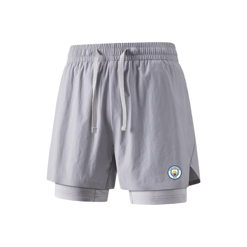 Manchester City F.C. Basketball Shorts Unisex-8