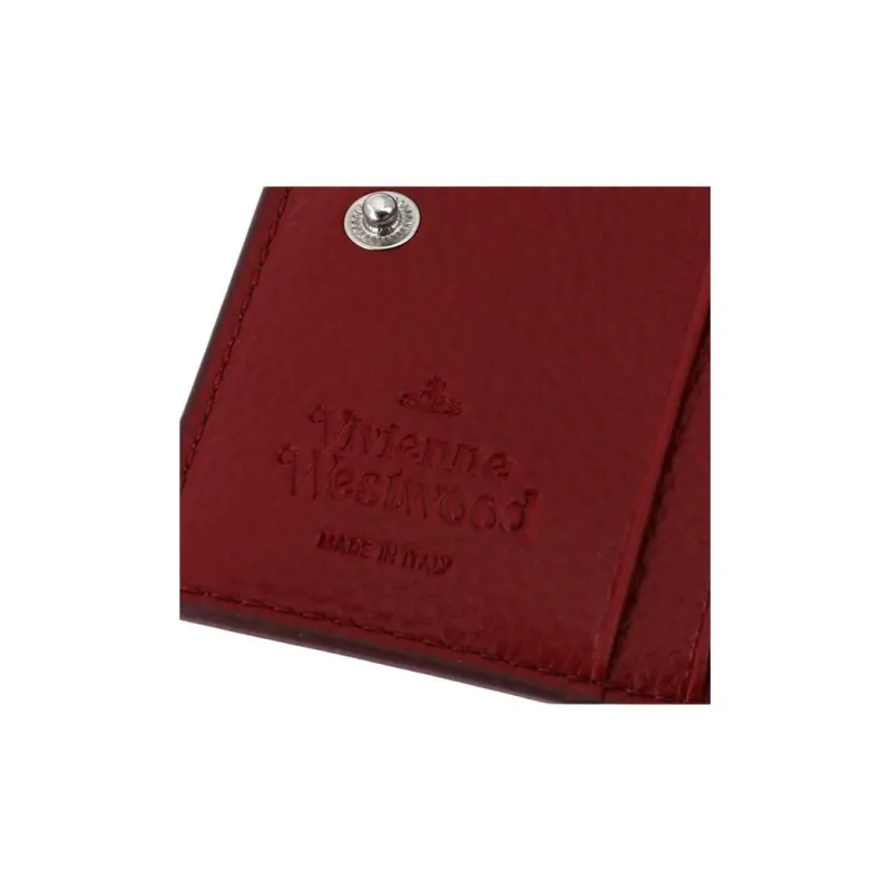 Vivienne Westwood Polyurethane Wallet Women's Burgundy-6