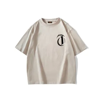 TONYKRZ T Shirts Unisex Light Beige Apricot