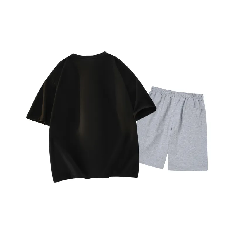 Small Columns Under The Sea Clothing Sets Unisex-17
