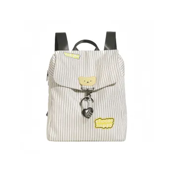 Yalu Oxford Backpack Unisex White