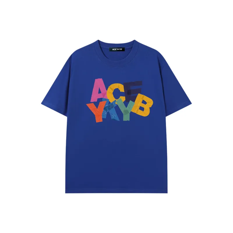 YK&YB T Shirts Unisex Royal Blue-0