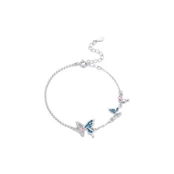 DAWO 925 Sterling Silver Bracelets Unisex