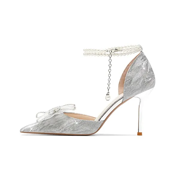 Crelinkxlat Glaze Starlight, Love Rose Box Slim Heel High Heels Women's-35
