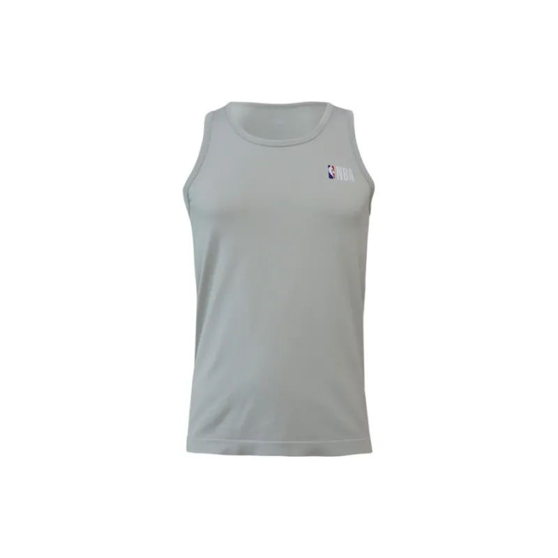 NBA Tank Top Men's Asphalt Gray-3