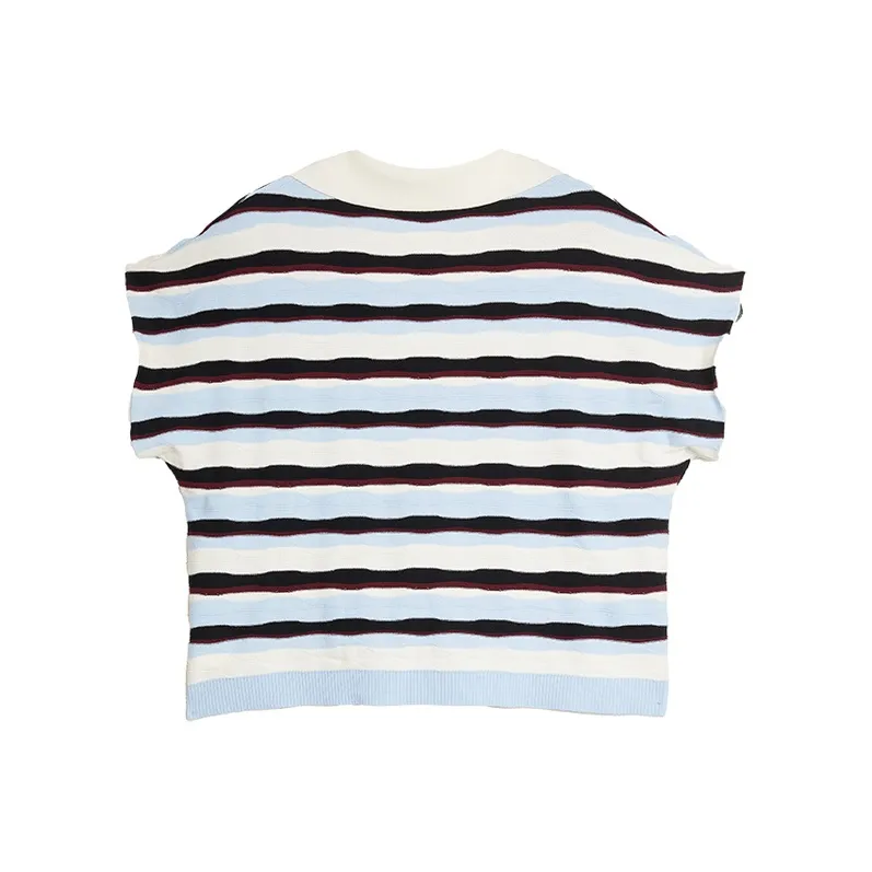 ELLE Knitwear Women's Stripes-1