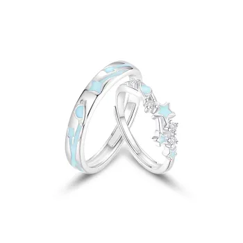 CARLHEIM S999 Fine Silver Rings Unisex